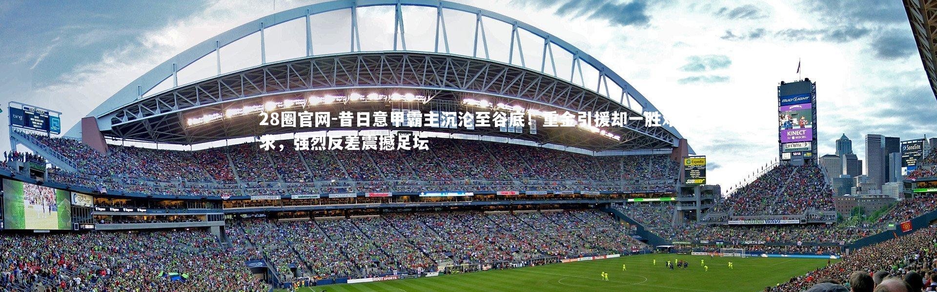 28圈官网-昔日意甲霸主沉沦至谷底！重金引援却一胜难求，强烈反差震撼足坛